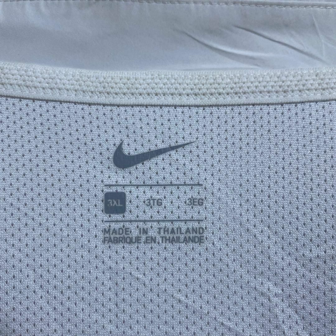 ナイキ ハーフジップ ナイロン ジャケット ロゴ 3XL 古着 長袖 アウター