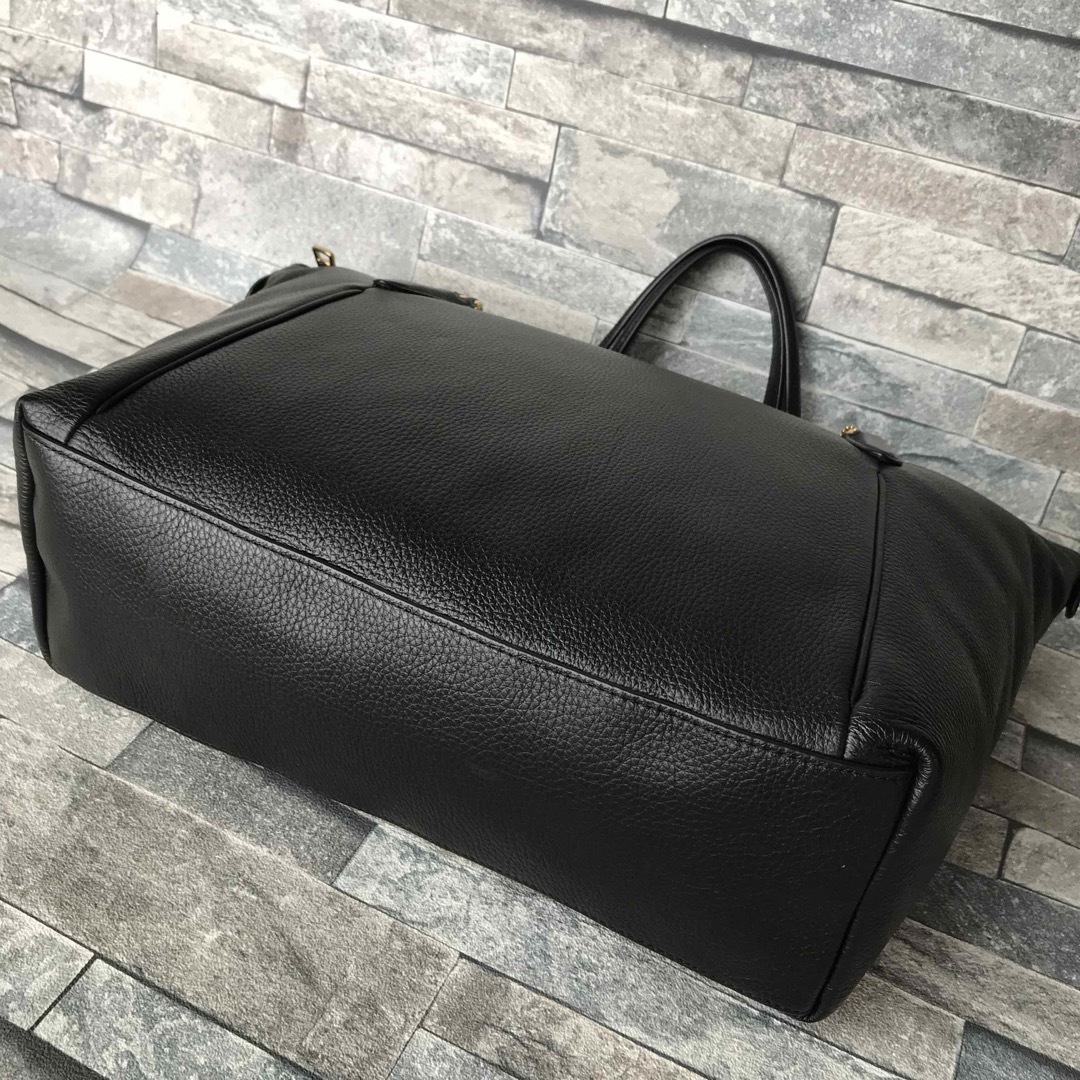 新品 コーチ COACH トートバッグ アヴァ チェーン トート ブラック 黒