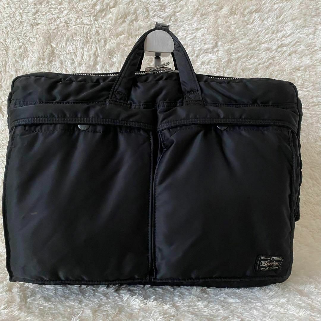 ★極美品 PORTER ポーター タンカー ブリーフケース 3way A4収納 2