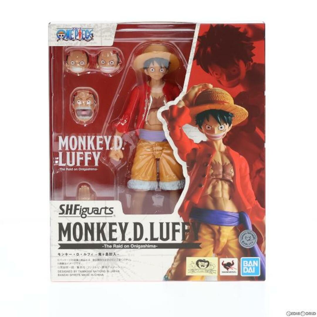 S.H.Figuarts(フィギュアーツ) モンキー・D・ルフィ -鬼ヶ島討入- ONE PIECE(ワンピース) 完成品 可動フィギュア バンダイスピリッツ