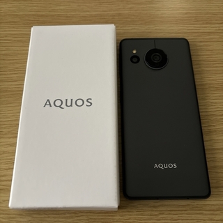 シャープ(SHARP)のAQUOS sense7 ブラック(スマートフォン本体)