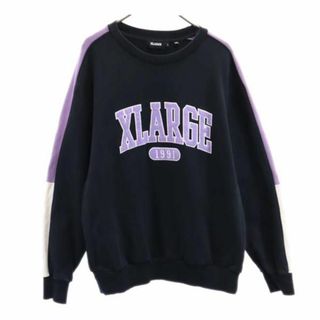 XLARGE - エクストララージ 長袖 スウェット M ブラック系 XLARGE