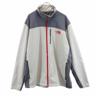 ザノースフェイス(THE NORTH FACE)のノースフェイス アウトドアジャケット XXL グレー系 THE NORTH FACE ロゴ メンズ 古着 【231026】(その他)