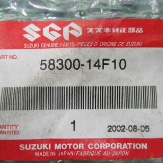 スカイウェイブ250 スロットルケーブル 58300-14F10 在庫有 即納 スズキ 純正 新品 バイク 部品 アクセルワイヤー SUZUKI 車検  Genuine バーグマン250 SKYWAVE250:21709314