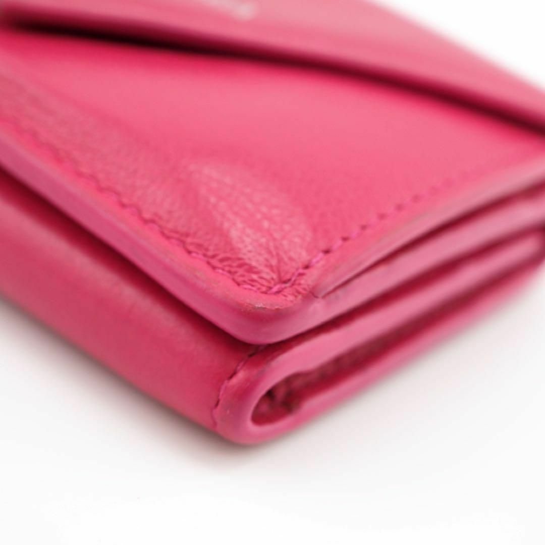 Balenciaga(バレンシアガ)のバレンシアガ 391446 ペーパーミニ 三つ折り財布 ピンク レディース レディースのファッション小物(財布)の商品写真