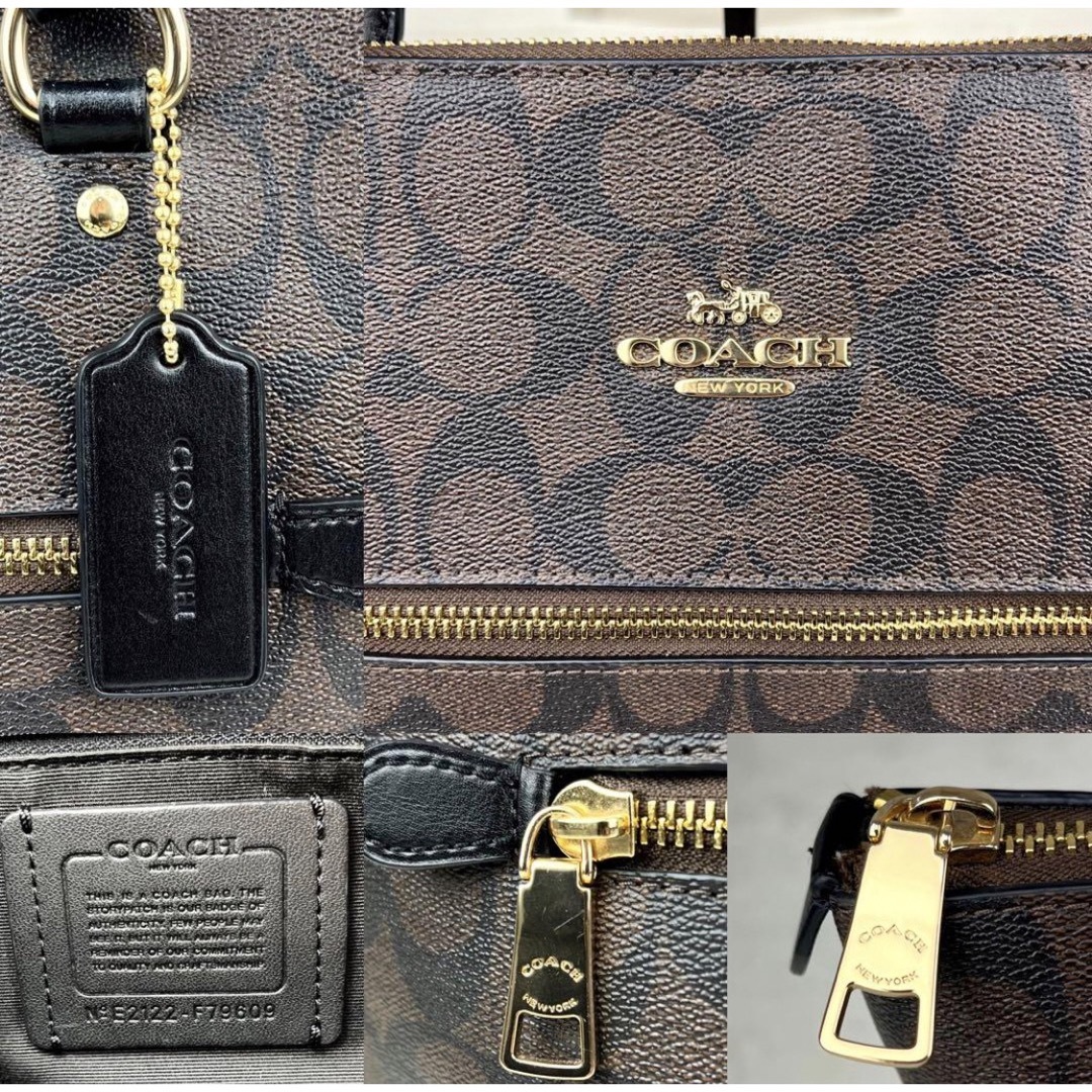 極美品 コーチ COACH  シグネチャー コーチトートバッグ　F79609