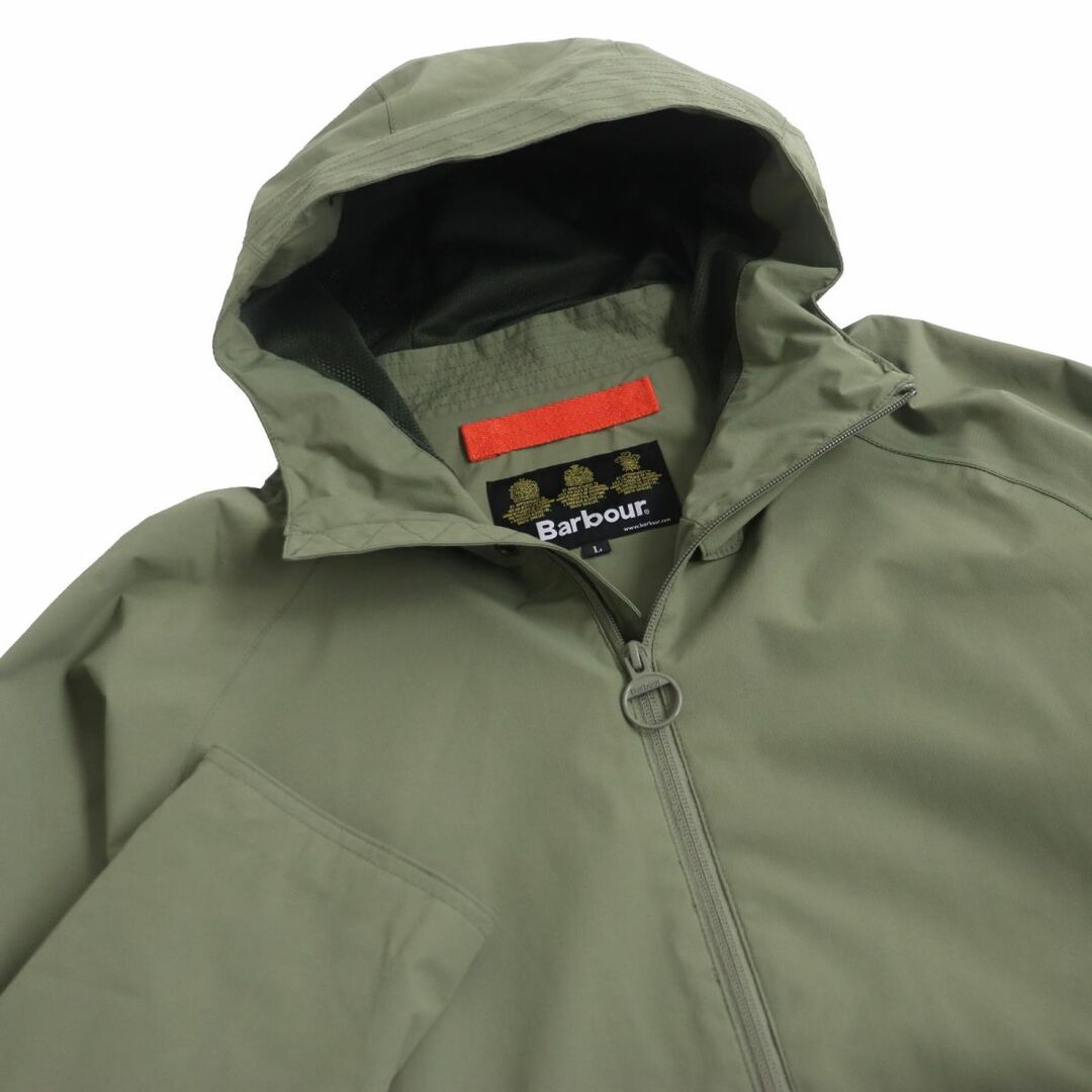 極美品□Barbour/バブアー 2001151 PEMBROKE ペンブローク WZIP フーデッド マウンテンパーカー/ブルゾンジャケット カーキ L 正規品