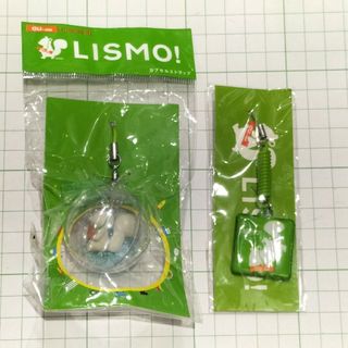 エーユー(au)のau LISMO! ストラップ 2点セット 非売品 未開封(ノベルティグッズ)