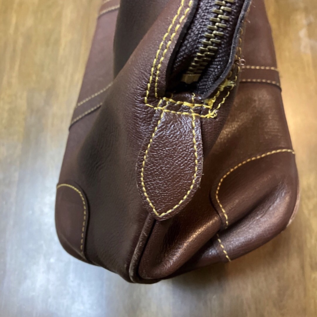 COMME des GARCONS - コムデギャルソン レザーボストンバッグの COMME des GARCONS - コムデギャルソン レザーボストンバッグの