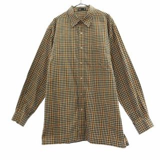 【ネクタイシャツ×ボロベスト】七分袖　ネクタイシャツ　DAKS　レトロ