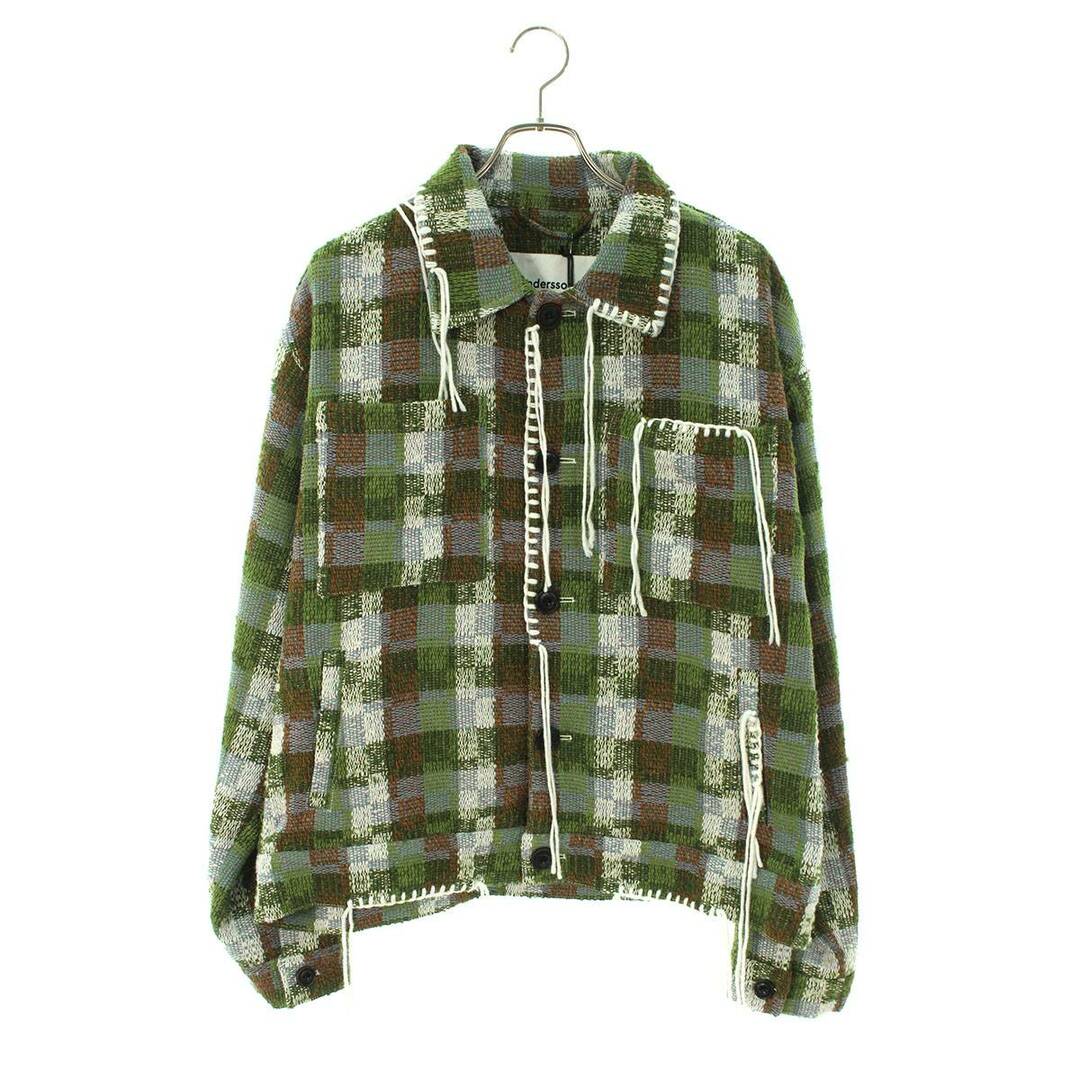 アンダースンベル KENLEY CHECK WORK JACKET ケンリーチェックワークジャケットブルゾン メンズ XL