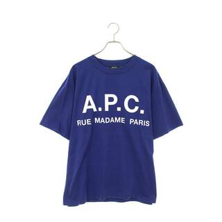アーペーセー(A.P.C)のアーペーセー  4114413 ロゴプリントTシャツ メンズ XL(Tシャツ/カットソー(半袖/袖なし))