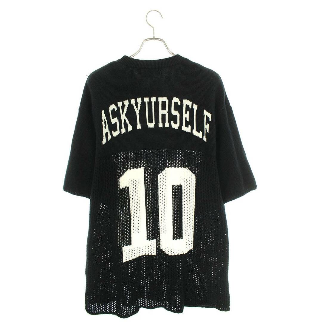 多数販売 アスクユアセルフ ASKYURSELF 23SS Knit Mesh Jersey ニット