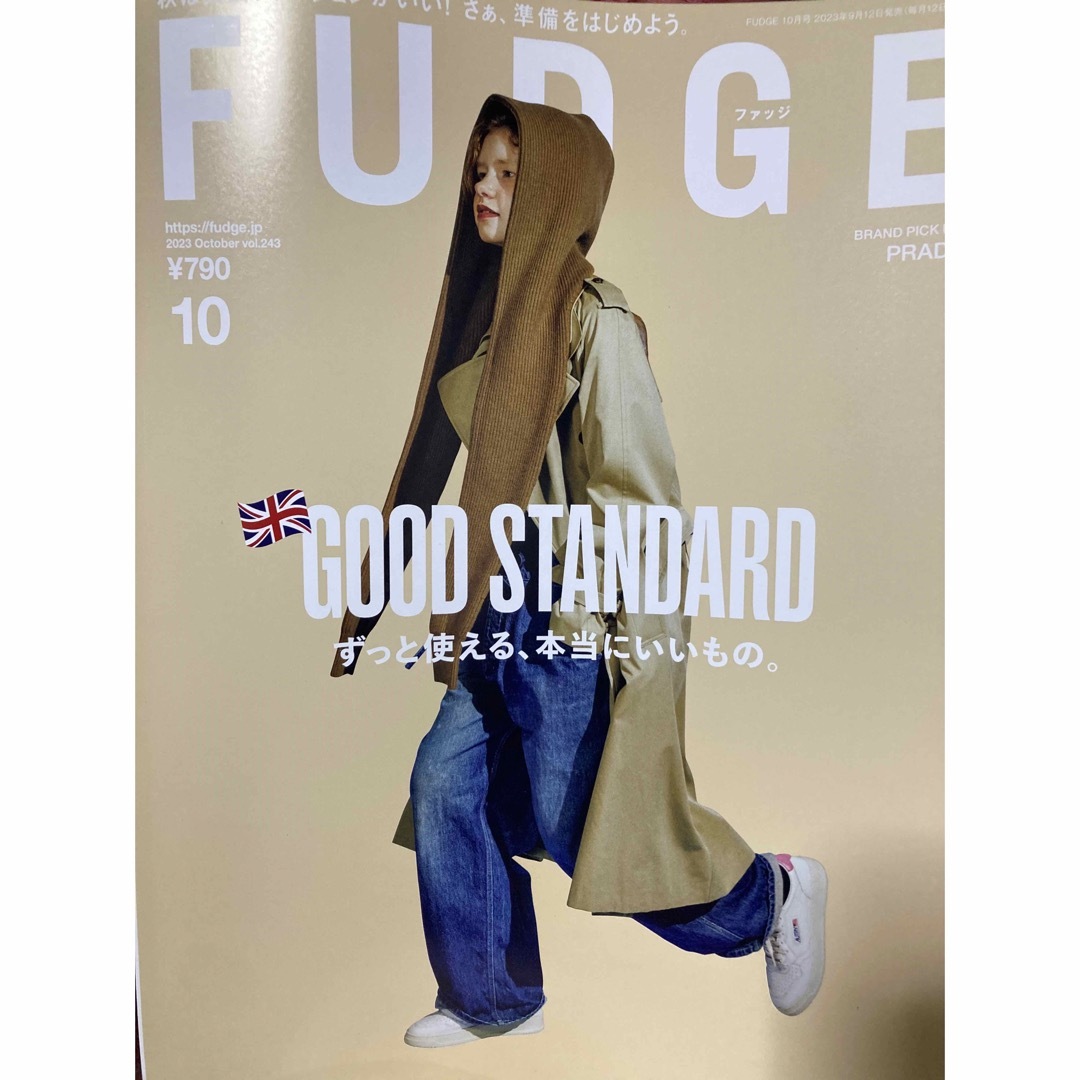 FUDGE (ファッジ) 2023年 10月号 エンタメ/ホビーの雑誌(アート/エンタメ/ホビー)の商品写真