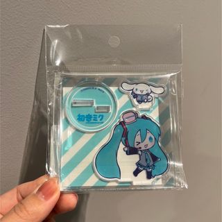 初音ミク クリップ付き アクリルスタンド アクスタ シナモン シナモロール(その他)