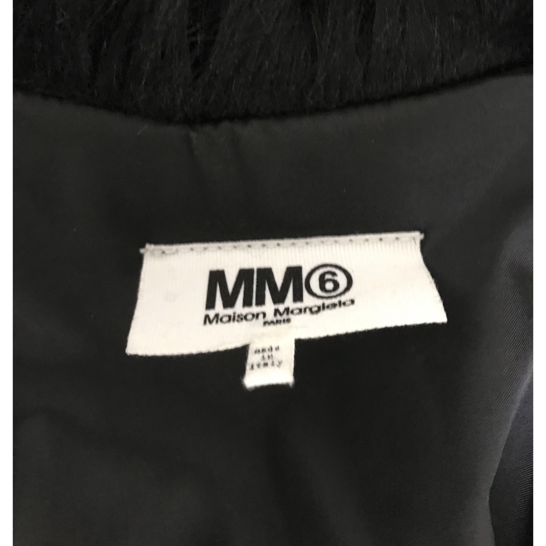 極美品 レア MM6 Maison Margielaフェイクファージャケット38