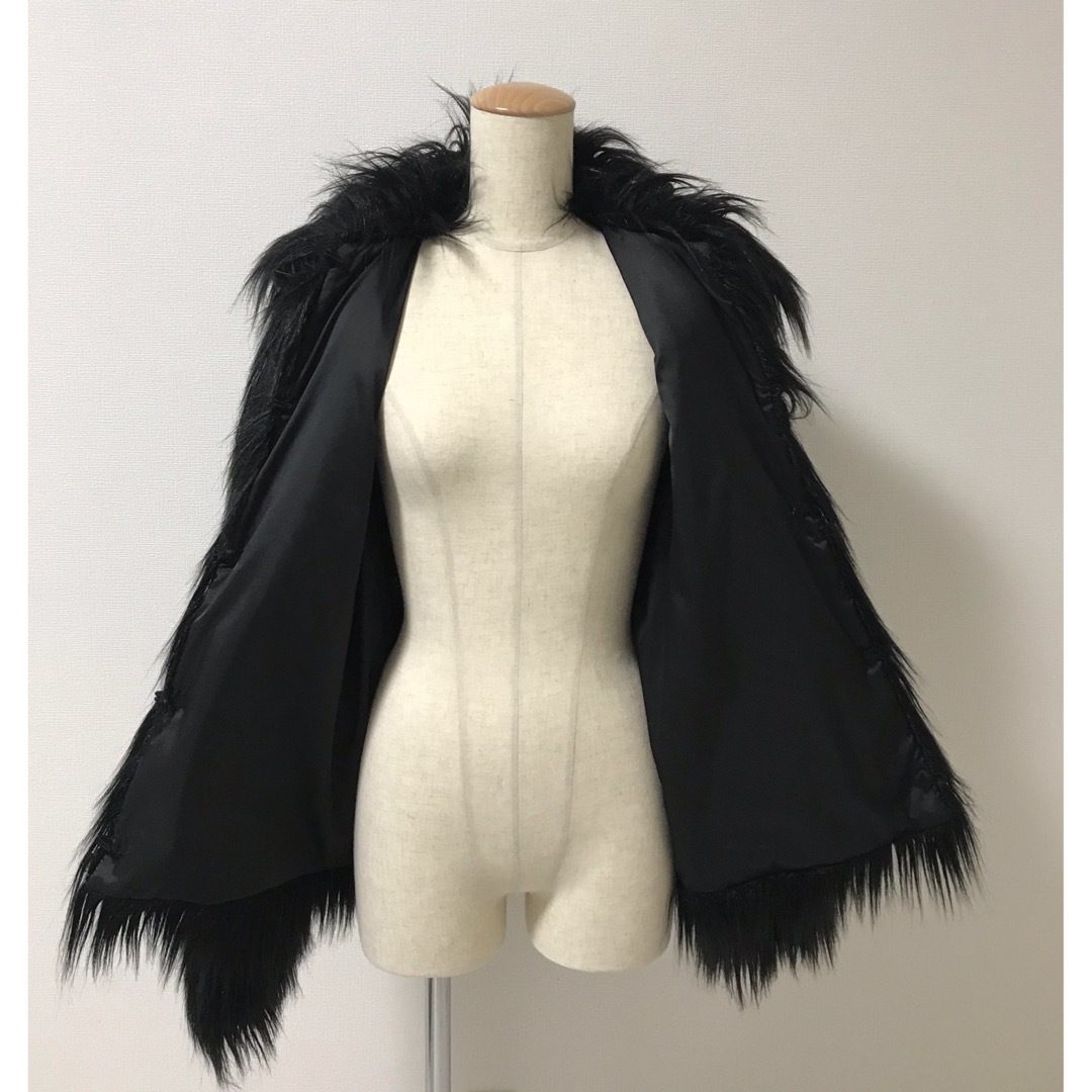 極美品 レア MM6 Maison Margielaフェイクファージャケット38