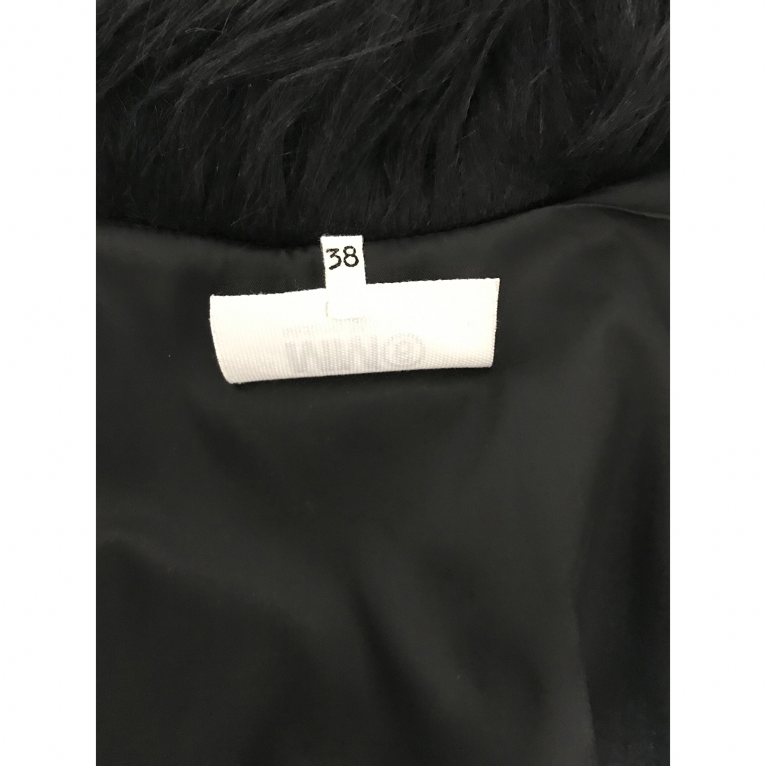 極美品 レア MM6 Maison Margielaフェイクファージャケット38