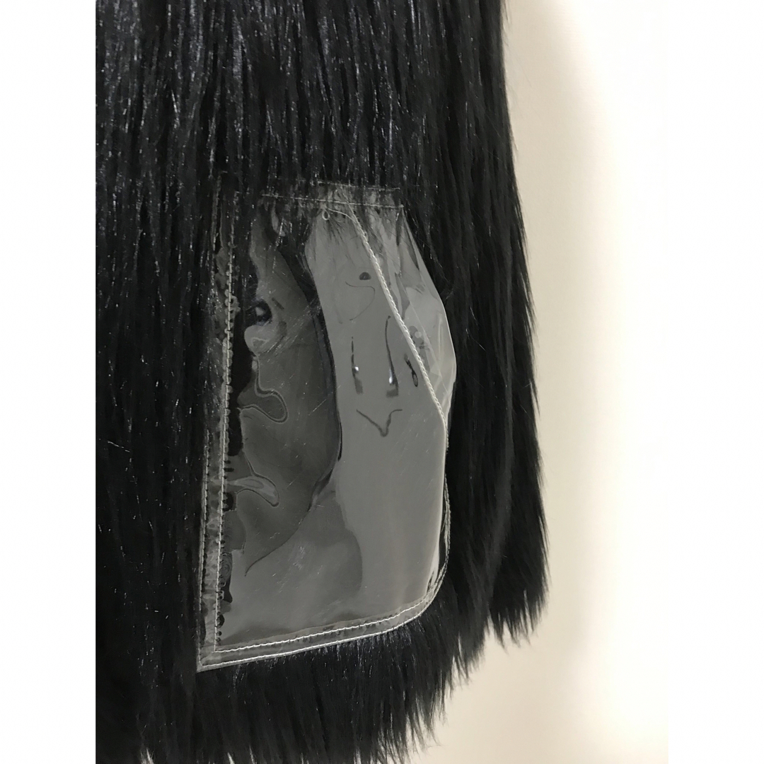 極美品 レア MM6 Maison Margielaフェイクファージャケット38