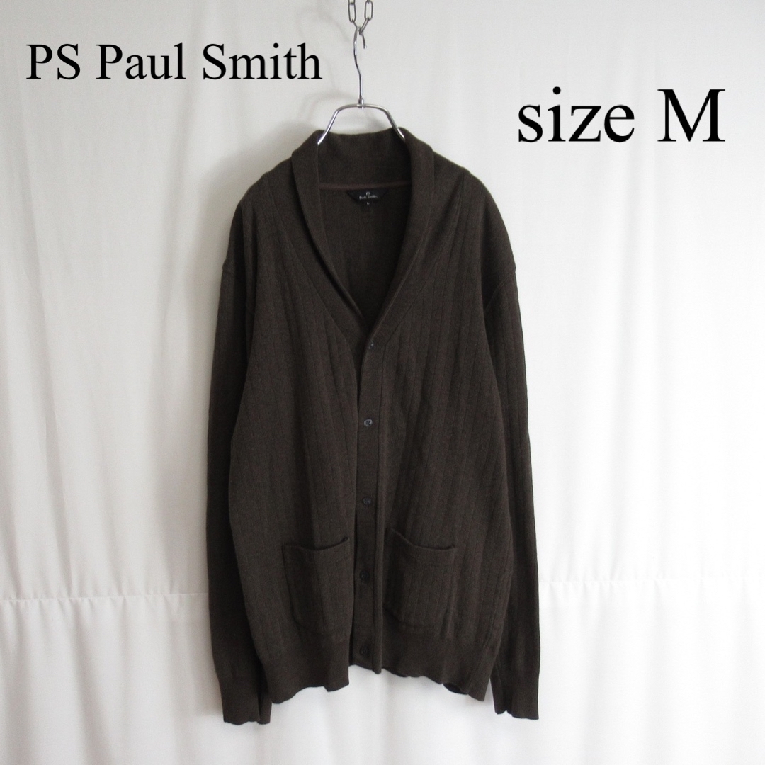 PS Paul Smith コットン ショールカラー カーディガン L トップス | フリマアプリ ラクマ