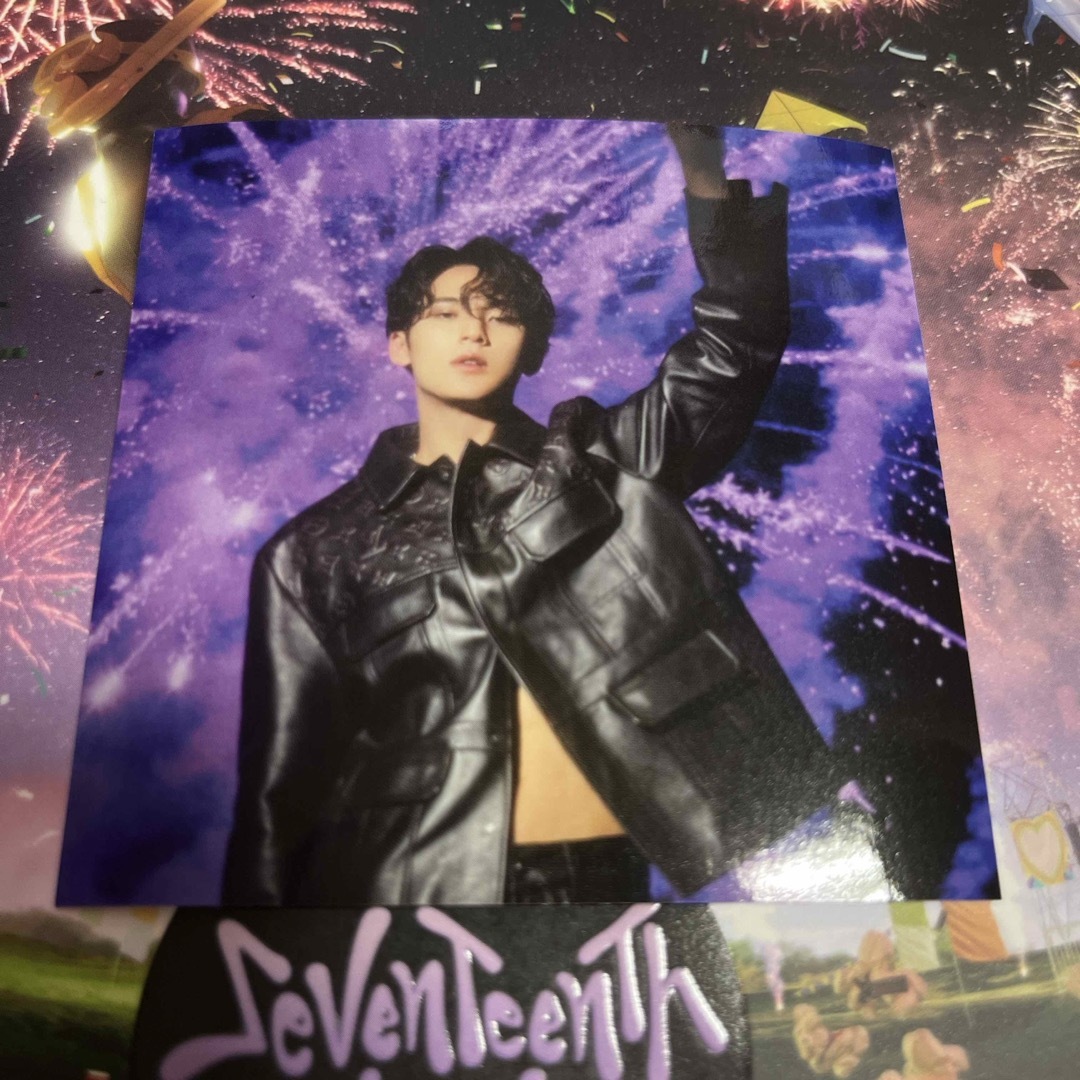 SEVENTEEN(セブンティーン)のSEVENTEENTH HEAVEN 10:23ver  ミンギュ ステッカー エンタメ/ホビーのCD(K-POP/アジア)の商品写真