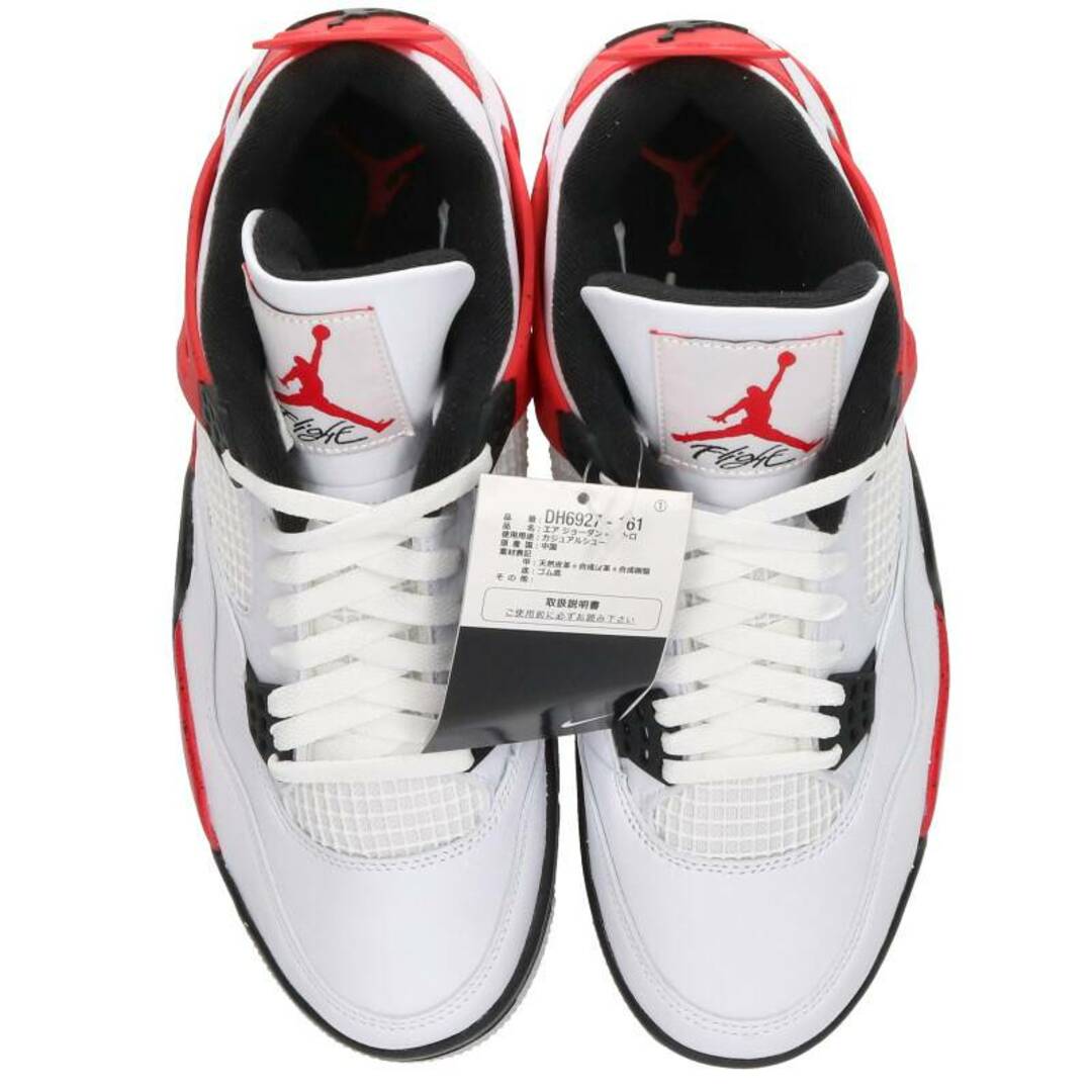 ナイキ  AIR JORDAN 4 RED CEMENT　DH6927-161 エアジョーダン4レッドセメントスニーカー メンズ 28cm 2