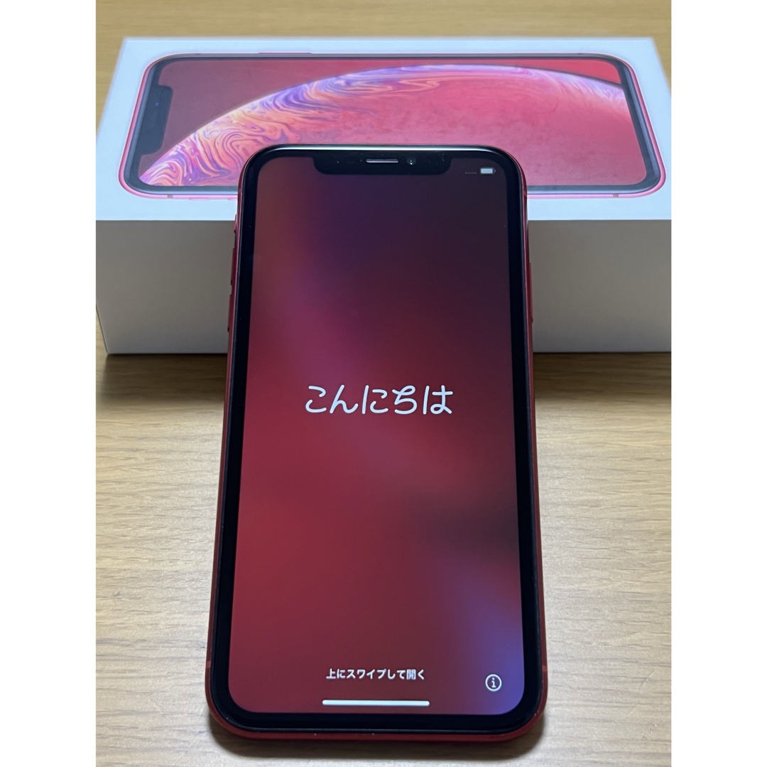 iPhone XR 64GB レッド スマートフォン/携帯電話 iPhone XR 64GB レッド スマートフォン/携帯電話