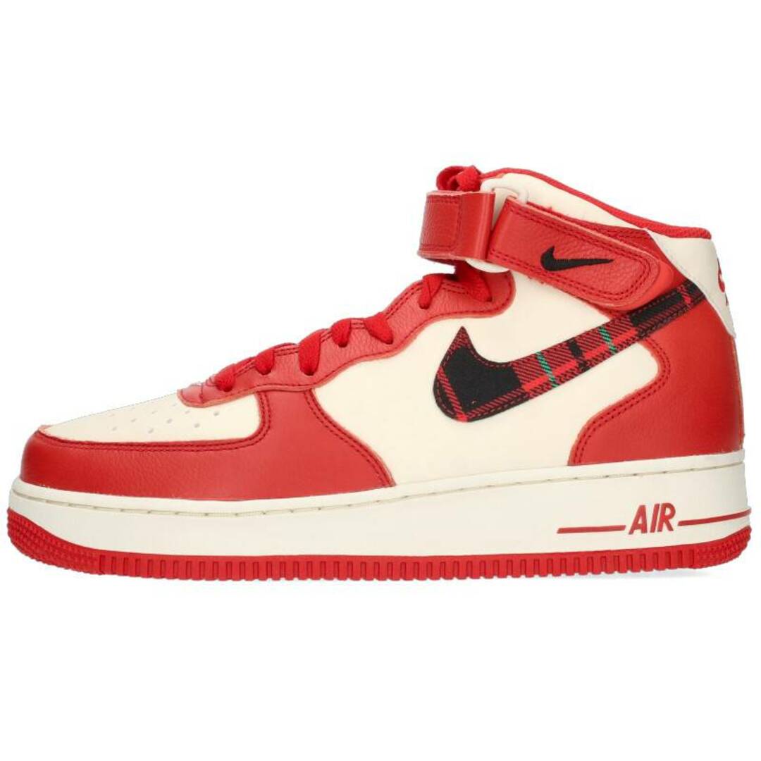 ナイキ  AIR FORCE 1 MID 07 LX PLAID DV0792-101 エアフォース1ミッドタータンチェックスニーカー メンズ 27.5cm