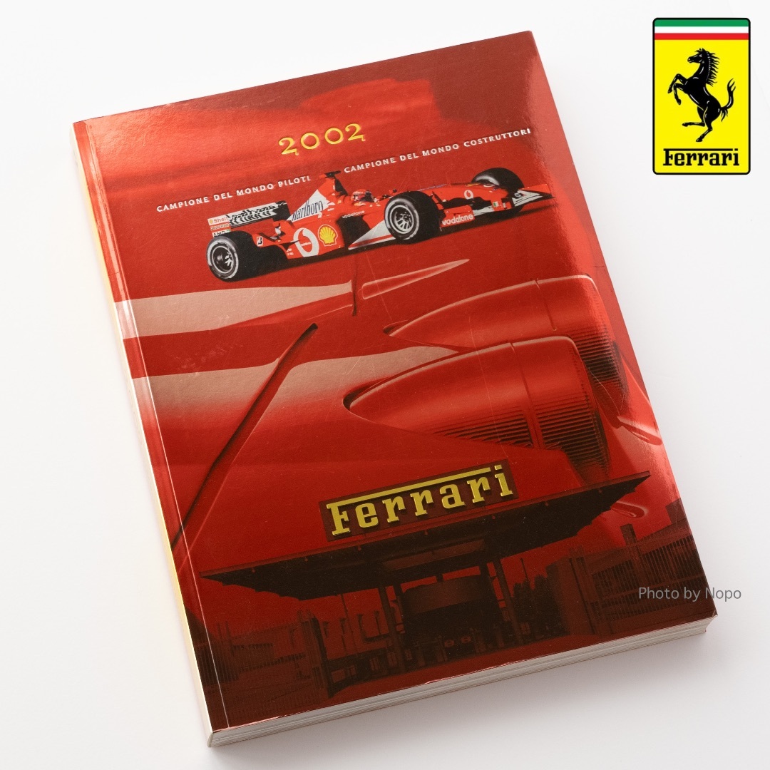 【レア】Ferrari Year Book 2002 フェラーリ イヤーブック