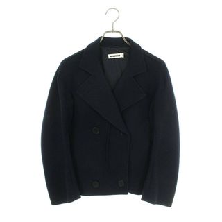 希少ꕤ JIL SANDER NAVY ジルサンダー ショートコート ジャケット