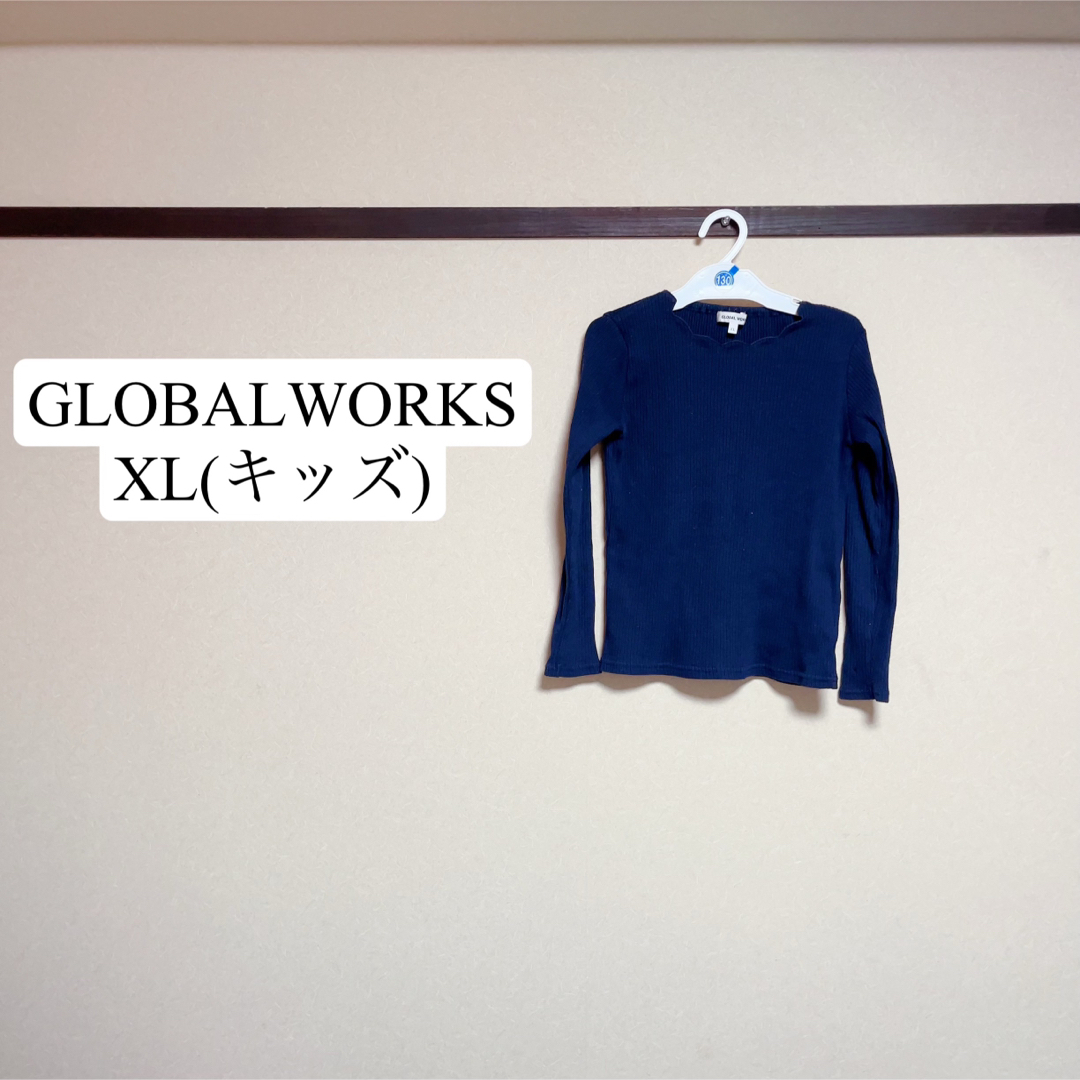 GLOBAL WORK(グローバルワーク)のGLOBALWORK トップス 120cm キッズ/ベビー/マタニティのキッズ服女の子用(90cm~)(Tシャツ/カットソー)の商品写真