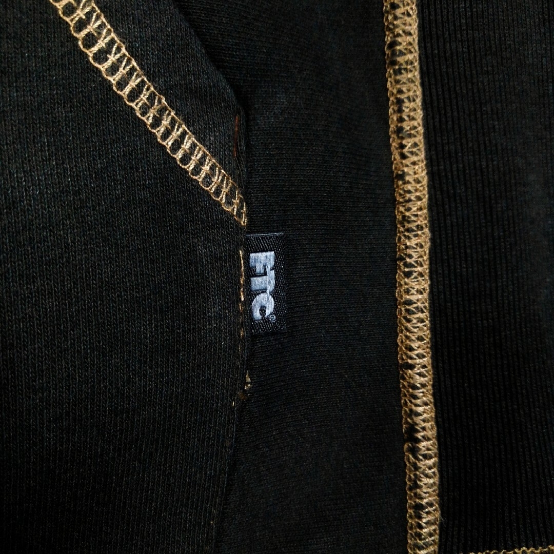 FTC - 《FTC》ボックスロゴ刺繍 裏起毛 プルオーバーパーカー アッシュ