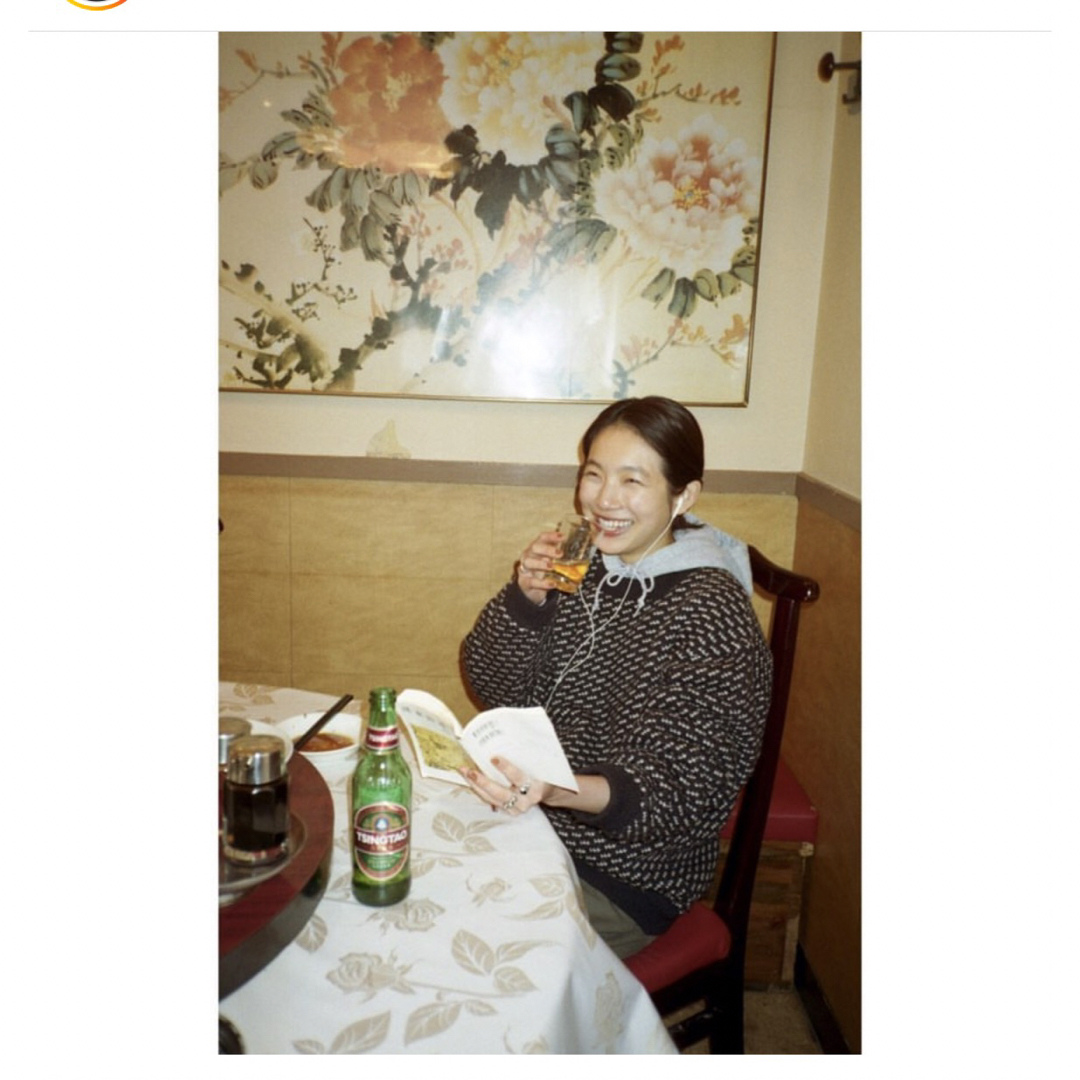 在原みゆ紀 L.L.bean エルエルビーン バーズアイニット-