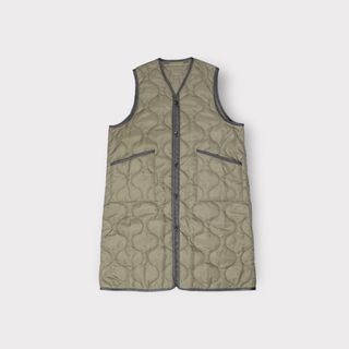 新品未使用！HYKE QUILTED LONG VEST