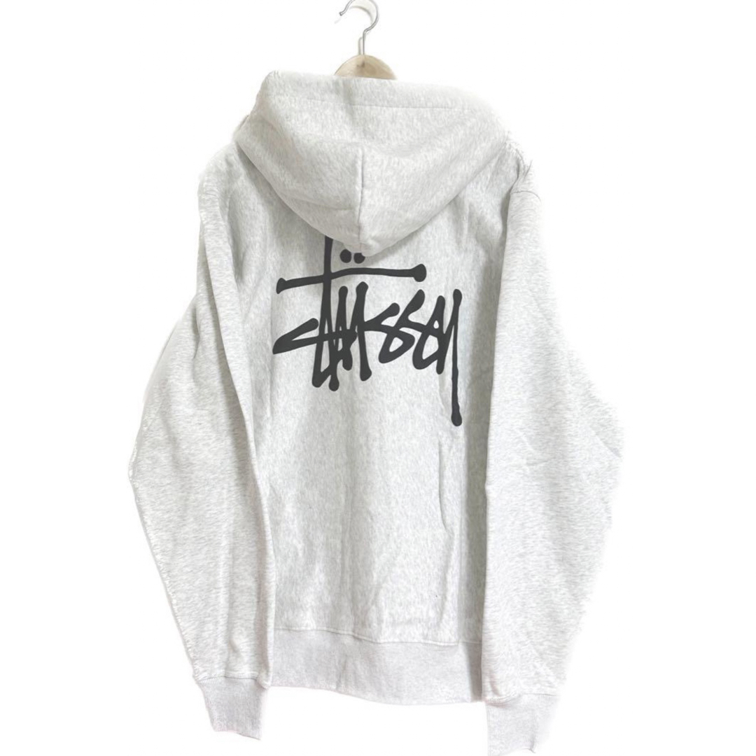 ステューシー stussy パーカー　basic zip  新品両面デザイン