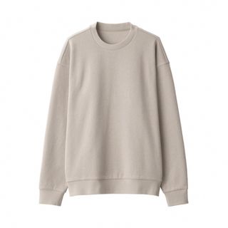 ムジルシリョウヒン(MUJI (無印良品))の無印良品　二重編みクルーネックプルオーバー (Tシャツ/カットソー(七分/長袖))