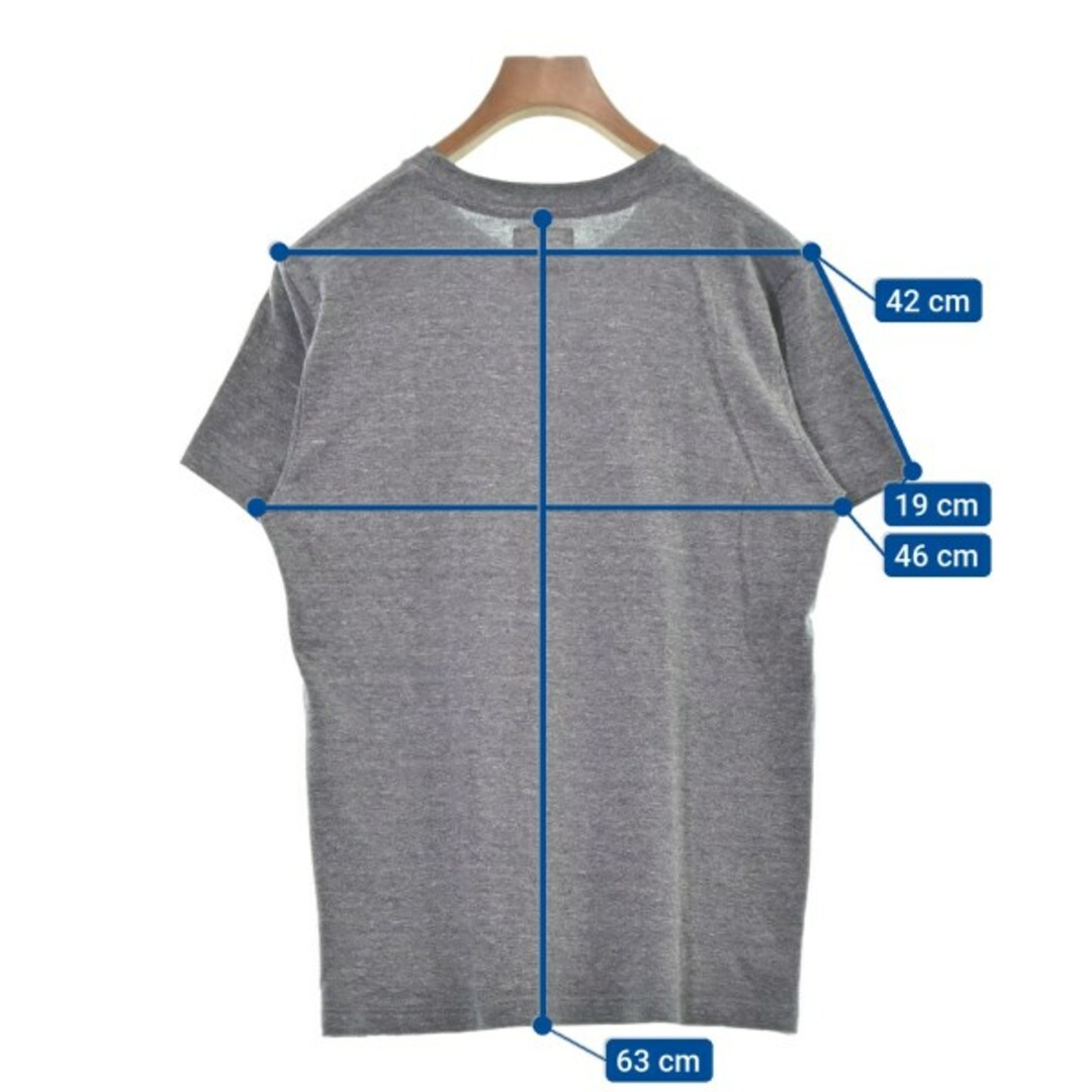 wilson(ウィルソン)のWilson ウィルソン Tシャツ・カットソー 38(M位) グレー 【古着】【中古】 メンズのトップス(Tシャツ/カットソー(半袖/袖なし))の商品写真