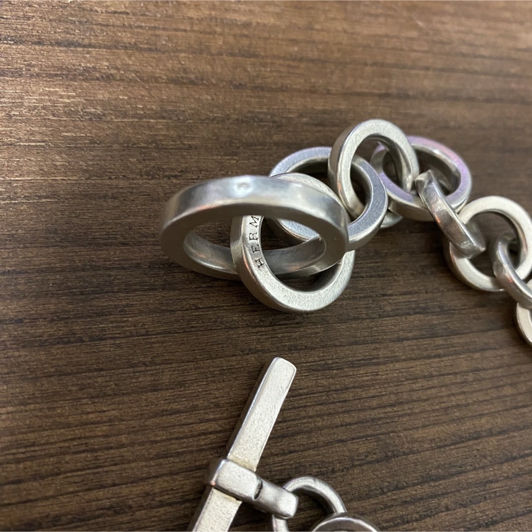 HERMES エルメス クレッシェンド シェーヌダンクル ブレスレット