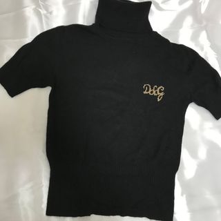 【美品】DOLCE\u0026GABBANA ポロシャツワンピース ボーダー 半袖 36