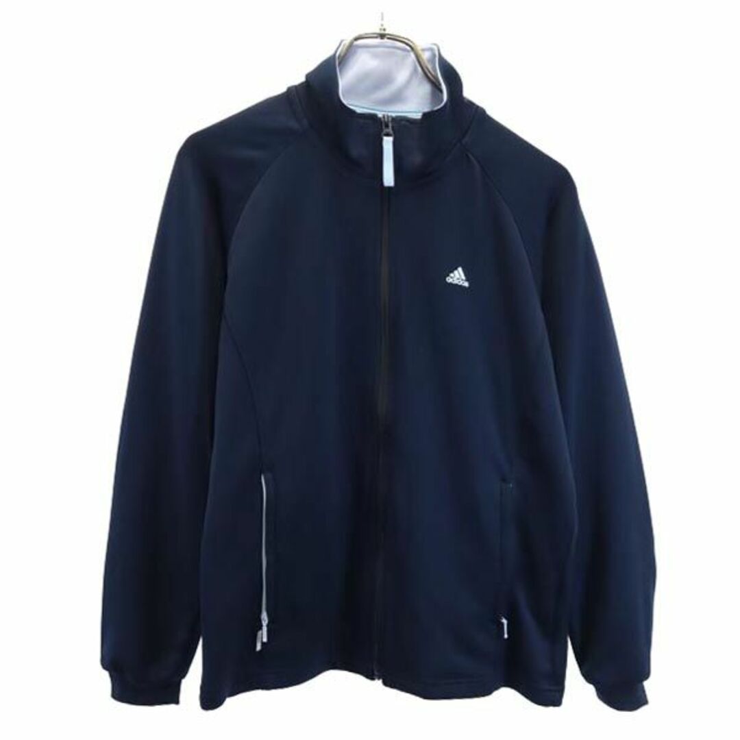 新品 adidas アディダス ジャージ上 ネイビー レディースL - ジャージ