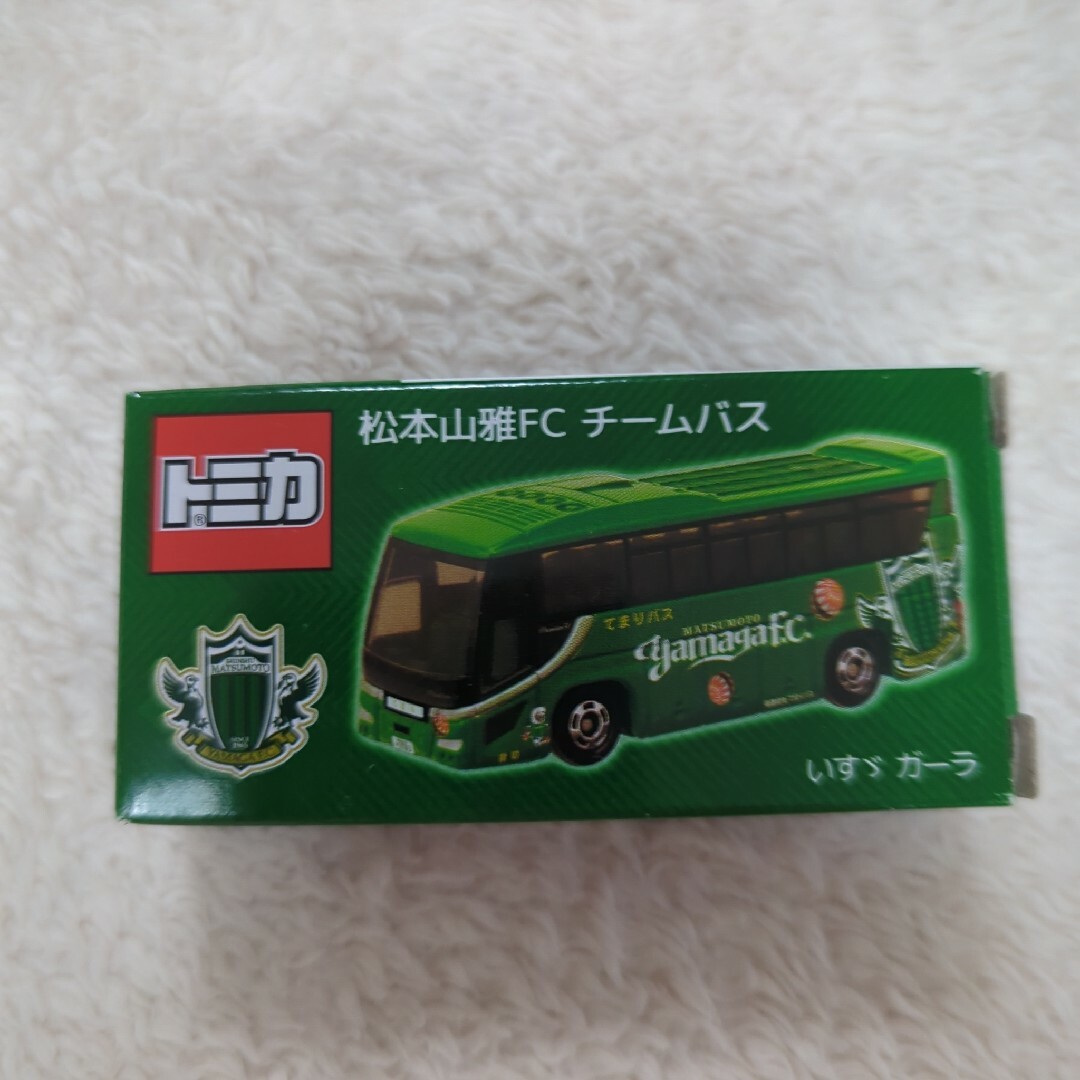 新品 限定 トミカ　松本山雅 FC チームバス いすゞ ガーラ