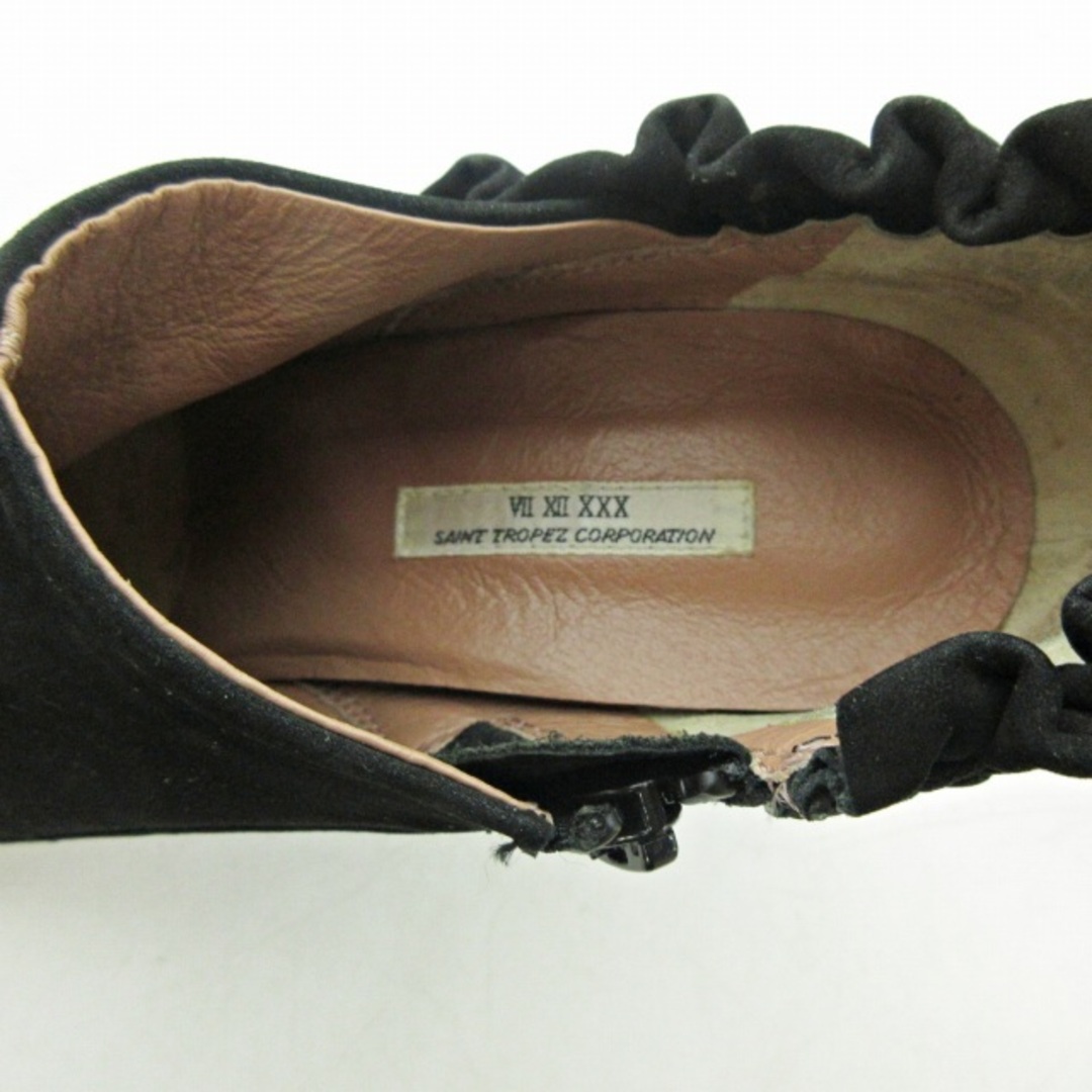 VII XII XXX(セヴントゥエルヴサーティ)のセブントゥエルブサーティ ハイヒール ブーティー 黒 約22-22.5㎝ レディースの靴/シューズ(ブーツ)の商品写真