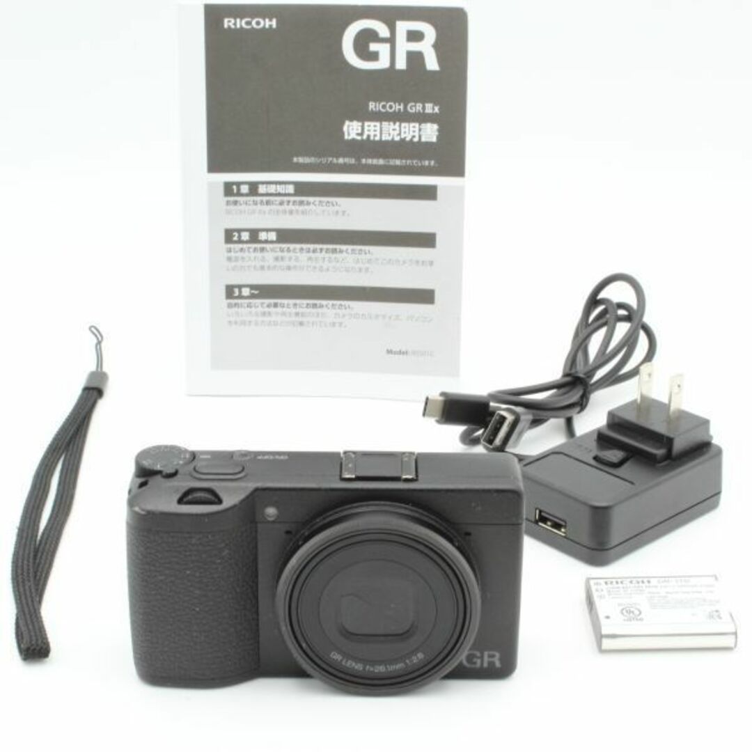 【ショット数132】RICOH リコー GR IIIx コンパクトデジタルカメラ
