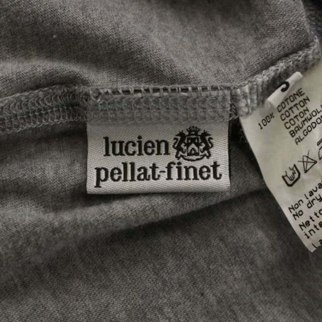 LUCIEN PELLAT-FINET Tシャツ カットソー 半袖 S グレー 3
