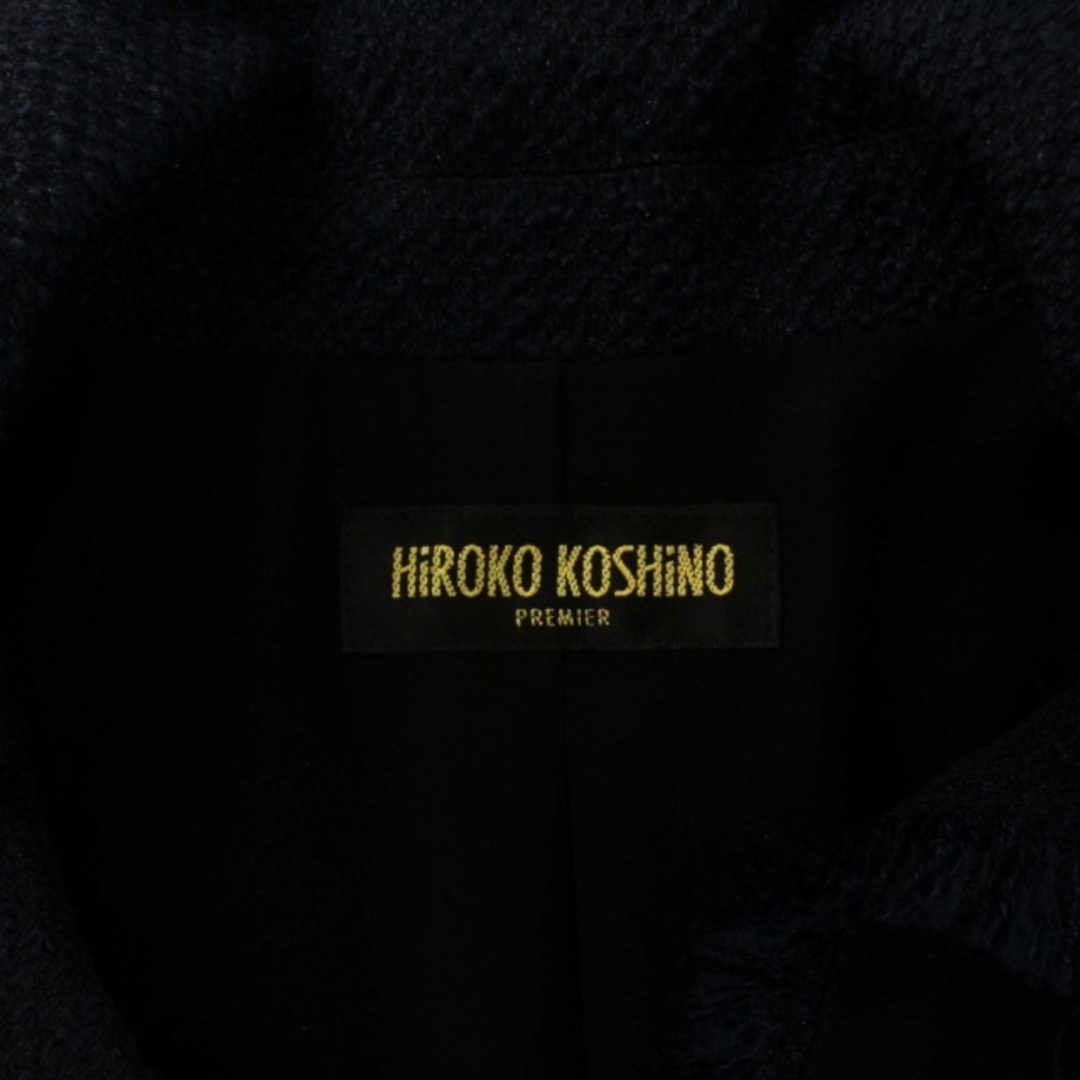 HIROKO KOSHINO - HIROKO KOSHINO テーラードジャケット フリル ウール