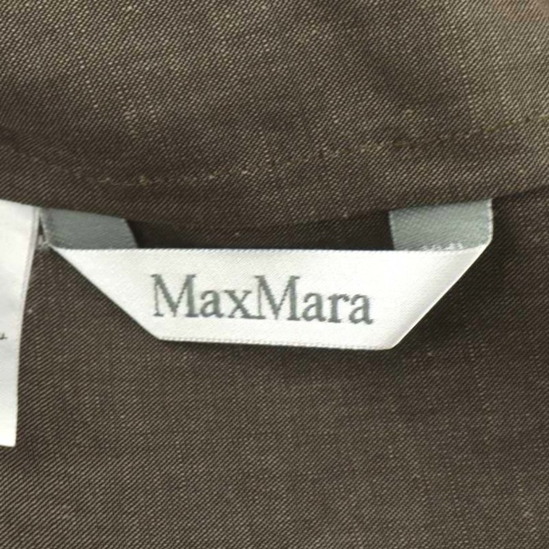 Max Mara(マックスマーラ)のマックスマーラ スーツ セットアップ 上下 36 XS 茶 レディースのフォーマル/ドレス(スーツ)の商品写真