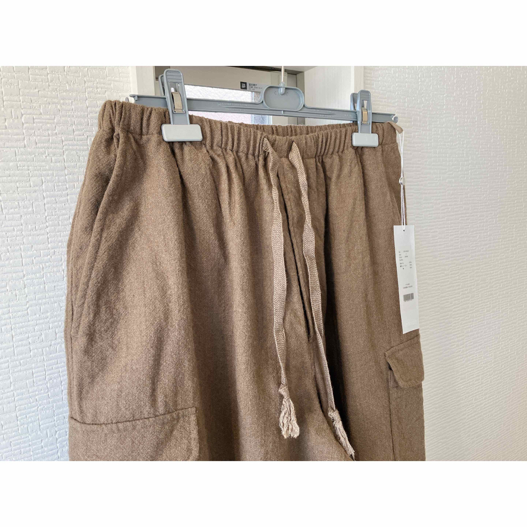 COMOLI KHAKI 縮絨ウール 6Pパンツ