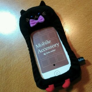 ネコの(ΦωΦ)スマホカバー(iPhoneケース)