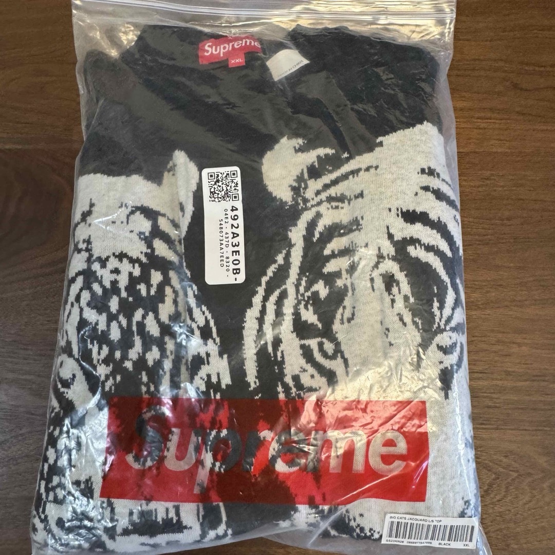 Supreme Big Cats Jacquard L/S Top