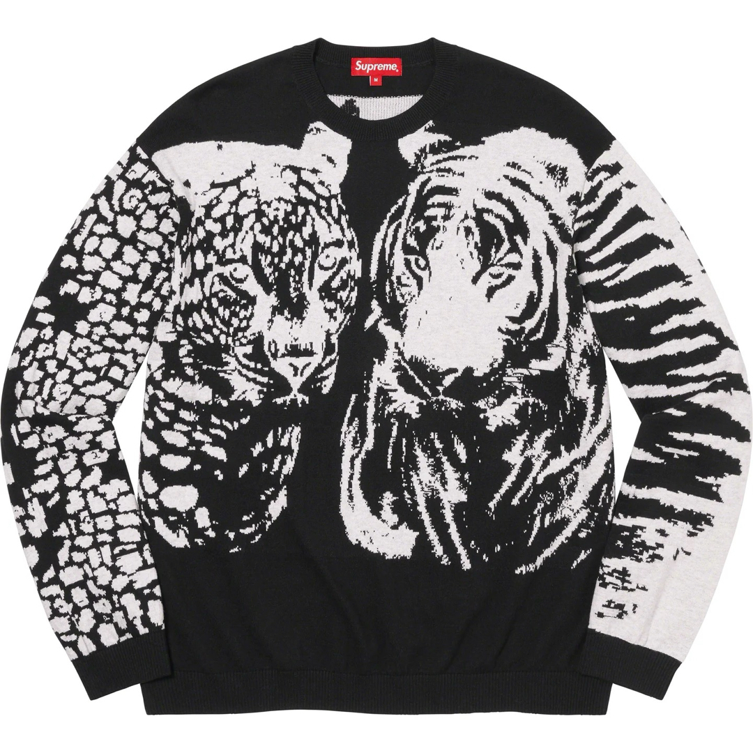 Supreme Big Cats Jacquard L/S Top XXL